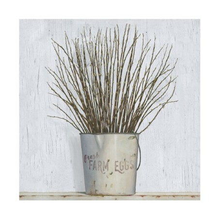 Trademark Fine Art James Wiens 'Early Spring Farm' Canvas Art, 24x24 WAP12335-C2424GG